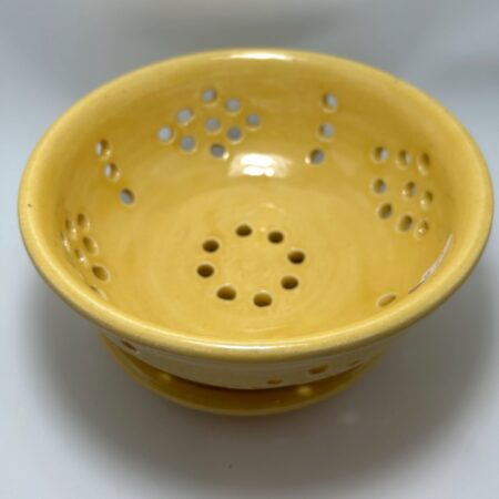 Sunny Yellow Berry Bowl